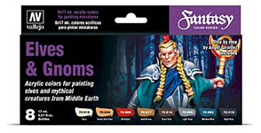 055-770242 - Elfen & Gnome, Farb-Set